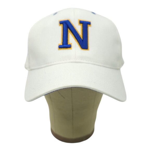 N Logo Rangers Embroidered Strapback M/L Cap Trucker Baseball Hat Calhead - Picture 11 of 15